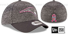 Patriots 2016 BCA FLEX Grey-Grey Hat by New Era - 2nd View