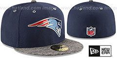 Patriots 2016 NFL DRAFT Fitted Hat by New Era - 2nd View