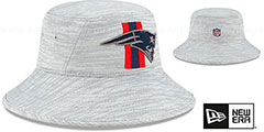 Patriots 2021 NFL TRAINING BUCKET Hat by New Era - 2nd View