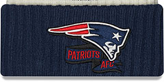 Patriots 2022 NFL SIDELINE Knit Beanie Hat by New Era - 2nd View