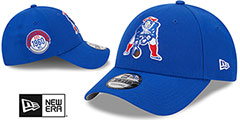 Patriots HISTORIC SIDELINE SNAPBACK Royal Hat by New Era - 2nd View