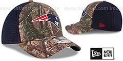 Patriots REALTREE NEO MESH-BACK Flex Hat by New Era - 2nd View