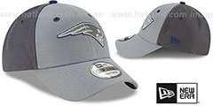 Patriots THE-LEAGUE GREY-POP STRAPBACK Hat by New Era - 2nd View