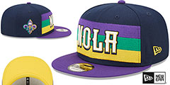 Pelicans 22-23 CITY-EDITION SNAPBACK Hat by New Era - 2nd View