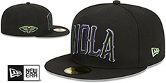 Pelicans 23-24 CITY-EDITION Fitted Hat by New Era - 2nd View