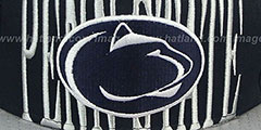 Penn State STEP-ABOVE SNAPBACK Navy-Grey Hat by New Era - 2nd View