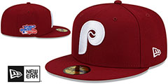 Phillies 1980 WORLD SERIES SIDE-PATCH UP Fitted Hat by New Era - 2nd View