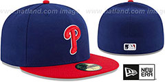 Phillies AC-ONFIELD ALTERNATE Hat by New Era - 2nd View