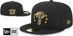 Phillies 2024 ARMED FORCES STARS N STRIPES Hat by New Era - 2nd View