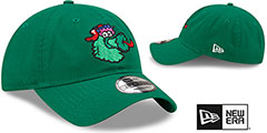 Phillies PHILLIE PHANATIC STRAPBACK Green Hat by New Era - 2nd View