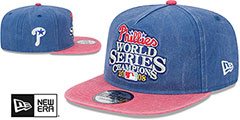 Phillies PIGMENT DYED GOLFER SNAPBACK Hat by New Era - 2nd View