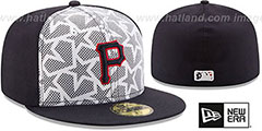 Pirates 2016 JULY 4TH STARS N STRIPES Fitted Hat by New Era - 2nd View