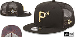 Pirates 2022 MLB ALL STAR GAME SNAPBACK Black Hat by New Era - 2nd View