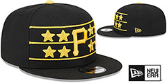 Pirates 2024 BATTING PRACTICE 950 SNAPBACK Hat by New Era - 2nd View