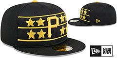 Pirates 2024 BATTING PRACTICE Fitted Hat by New Era - 2nd View