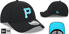 Pirates 2024 FATHERS DAY STRETCH-SNAP Hat by New Era - 2nd View