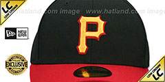 Pirates LOW-CROWN 1999 ALT COOPERSTOWN Fitted Hat by New Era - 2nd View