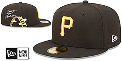 Pirates SIDE-CITY ICON Black Hat by New Era - 2nd View