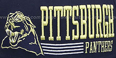 Pitt RETRO-SNAPBACK Navy Hat by New Era - 2nd View