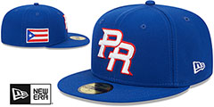 Puerto Rico 2023 WBC GAME Royal Hat by New Era - 2nd View