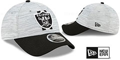 Raiders 2021 NFL TRAINING CAMP STRETCH-SNAP Hat by New Era - 2nd View