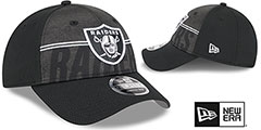 Raiders 2023 NFL 940 TRAINING CAMP STRETCH SNAP Hat by New Era - 2nd View