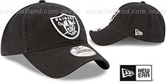 Raiders CORE-CLASSIC STRAPBACK Black Hat by New Era - 2nd View