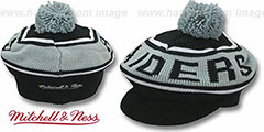 Raiders RERUN KNIT BEANIE by Mitchell and Ness - 2nd View