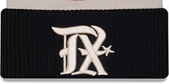 Rangers 2024-25 CITY CONNECT Knit Beanie Hat by New Era - 2nd View