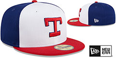 Rangers 2024 BATTING PRACTICE Fitted Hat by New Era - 2nd View