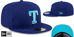 Rangers 2024 FATHERS DAY Fitted Hat by New Era - 2nd View