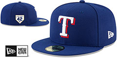 Rangers 2024 JACKIE ROBINSON GAME Hat by New Era - 2nd View