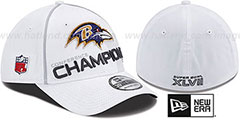 Ravens 2012 AFC CONFERENCE CHAMPS Hat by New Era - 2nd View