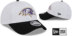 Ravens 2024 NFL TRAINING CAMP STRETCH-SNAP Hat by New Era - 2nd View