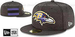 Ravens HOME ONFIELD STADIUM Black Fitted Hat by New Era - 2nd View