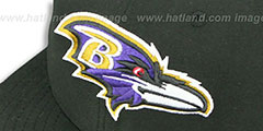 Ravens SUPER BOWL XXXV Black Fitted Hat by New Era - 2nd View