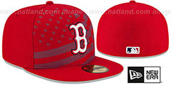 Red Sox 2015 JULY 4TH STARS N STRIPES Hat by New Era - 2nd View