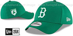 Red Sox 2018 ST PATRICKS DAY FLEX Hat by New Era - 2nd View