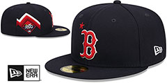 Red Sox 2023 MLB ALL-STAR GAME WORKOUT Fitted Hat by New Era - 2nd View