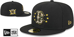 Red Sox 2024 ARMED FORCES STARS N STRIPES Hat by New Era - 2nd View