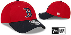 Red Sox 2024 BATTING PRACTICE 940 STRETCH-SNAP Hat by New Era - 2nd View