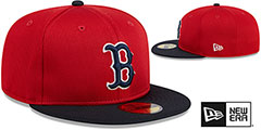 Red Sox 2024-25 BATTING PRACTICE Fitted Hat by New Era - 2nd View