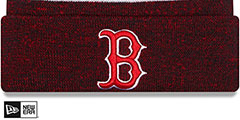 Red Sox BANNER Knit Beanie Hat by New Era - 2nd View