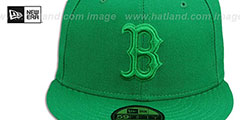 Red Sox GREENOUT Fitted Hat by New Era - 2nd View