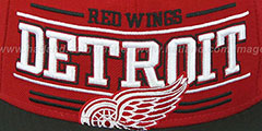 Red Wings RETRO-SMOOTH Red-Black Fitted Hat by New Era - 2nd View