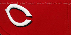 Reds 2012 PLAYOFF HOME Hat by New Era - 2nd View