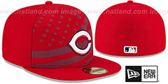 Reds 2015 JULY 4TH STARS N STRIPES Hat by New Era - 2nd View