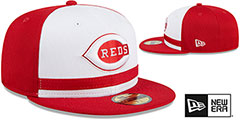 Reds 2024-25 BATTING PRACTICE Fitted Hat by New Era - 2nd View