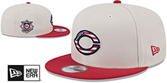 Reds 2024 JULY 4TH STARS N STRIPES SNAPBACK Hat by New Era - 2nd View