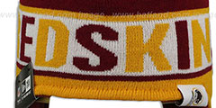 Redskins CRAYON BOX Knit Beanie Hat by New Era - 2nd View